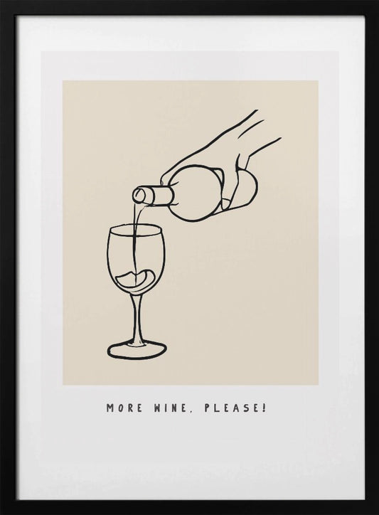 Pouring Bliss - Art Print by Treechild