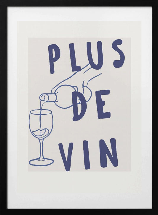 Wine Pour Moment - Art Print by Treechild