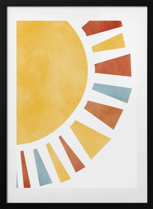 Radiant Sunrise - Art Print by Saskia Michele