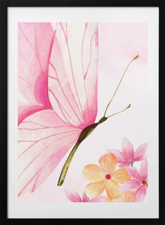 Butterfly Elegance - Art Print by Saskia Michele