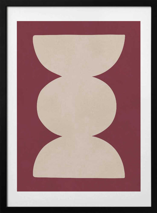 Curved Symmetry - Art Print by Vitor Costa