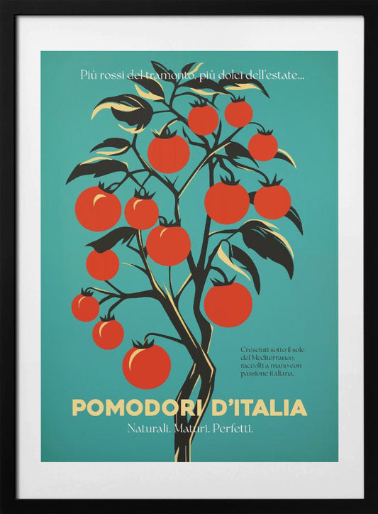 Vibrant Red Tomatoes - Art Print by Andreas Magnusson