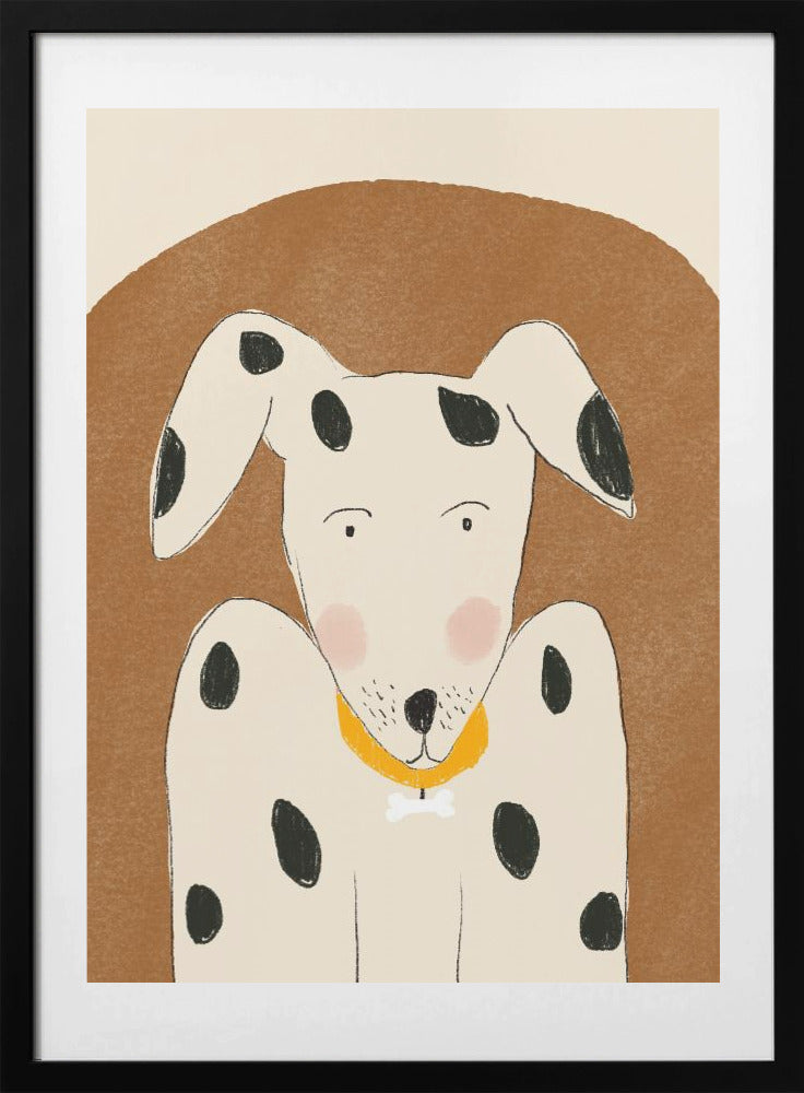 Dalmatian Daydream - Art Print by Anna Mielniczuk