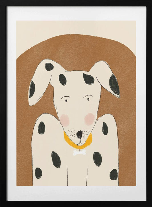 Dalmatian Daydream - Art Print by Anna Mielniczuk