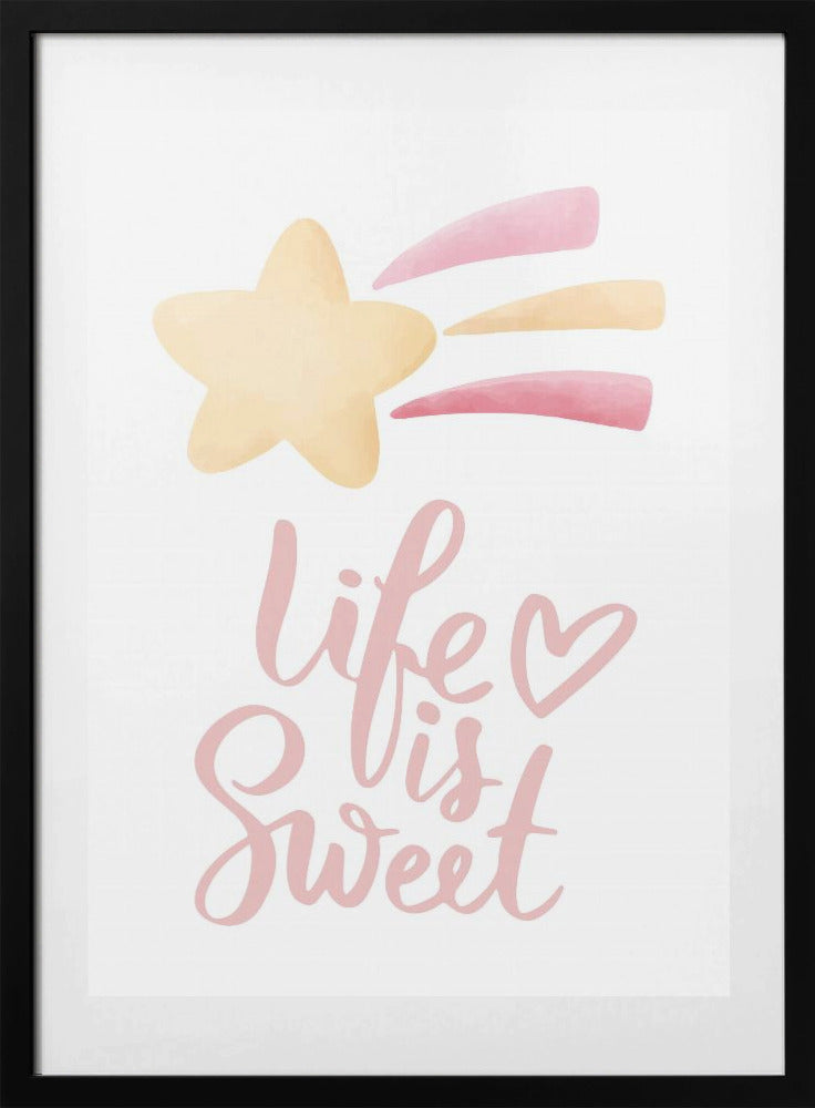 Sweet Starburst - Art Print by Saskia Michele