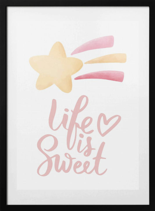 Sweet Starburst - Art Print by Saskia Michele