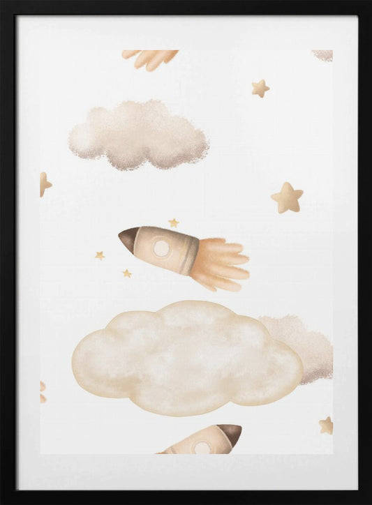 Rocket Dreams - Art Print by Saskia Michele