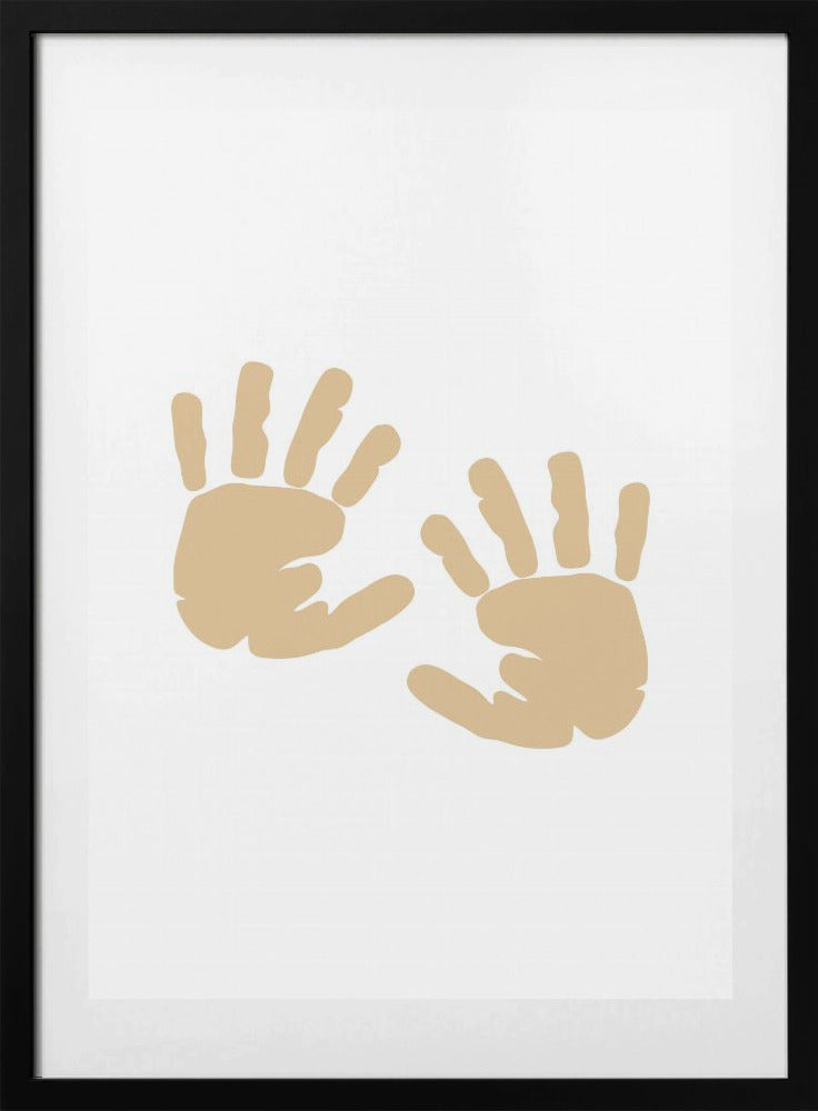 Tiny Hand Prints - Art Print by Saskia Michele