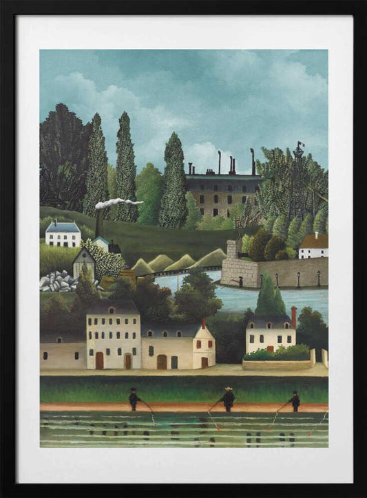 Henri Rousseau   Art Combined - Art Print by Marja van den Hurk