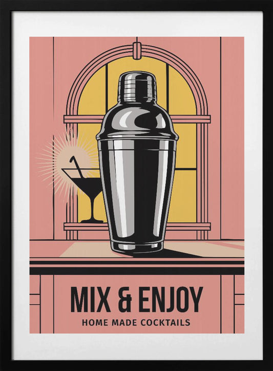Cocktail Vibes - Art Print by Andreas Magnusson