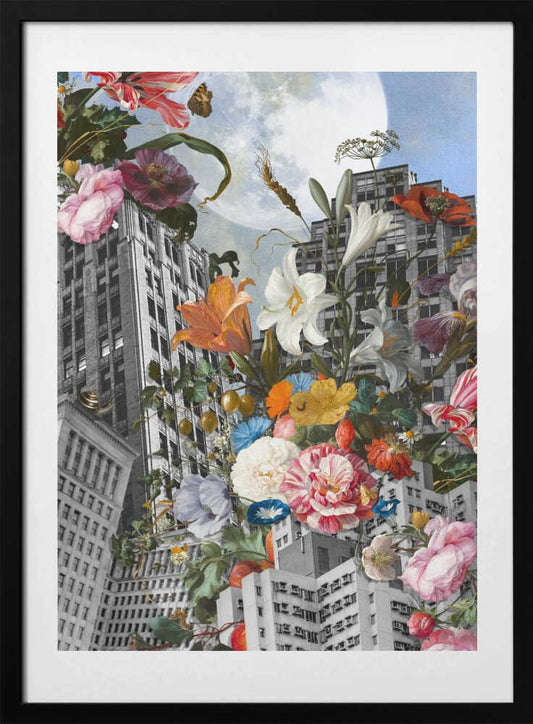 A Big City Still Life - Art Print by Marja van den Hurk