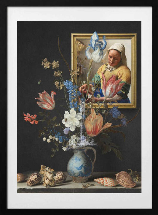 Timeless Blooming - Art Print by Marja van den Hurk