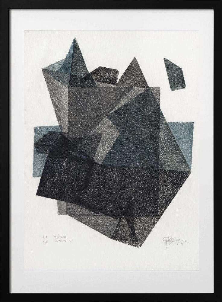 Emotional Landscape - Art Print by Paulina Vårregn