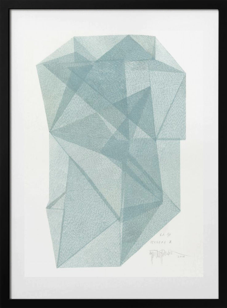 Iceberg II. - Art Print by Paulina Vårregn