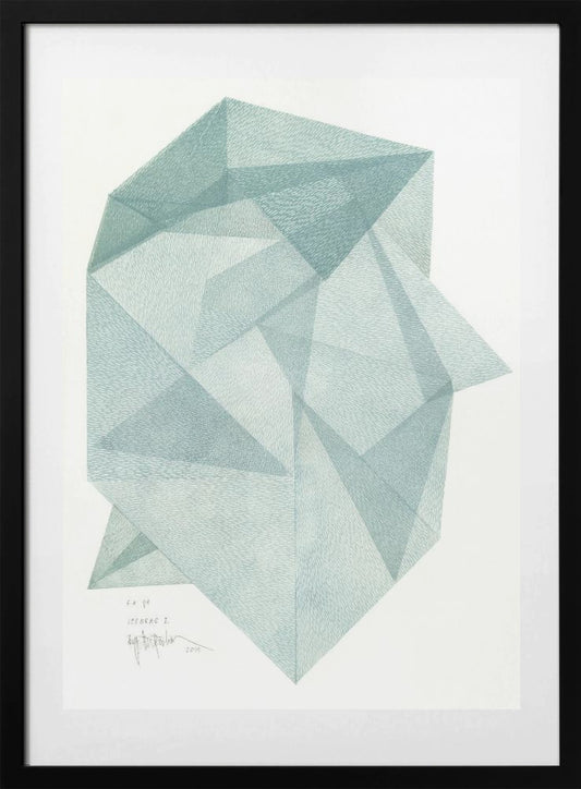 Iceberg I. - Art Print by Paulina Vårregn