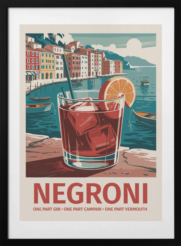 Negroni Vintage - Art Print by Andreas Magnusson