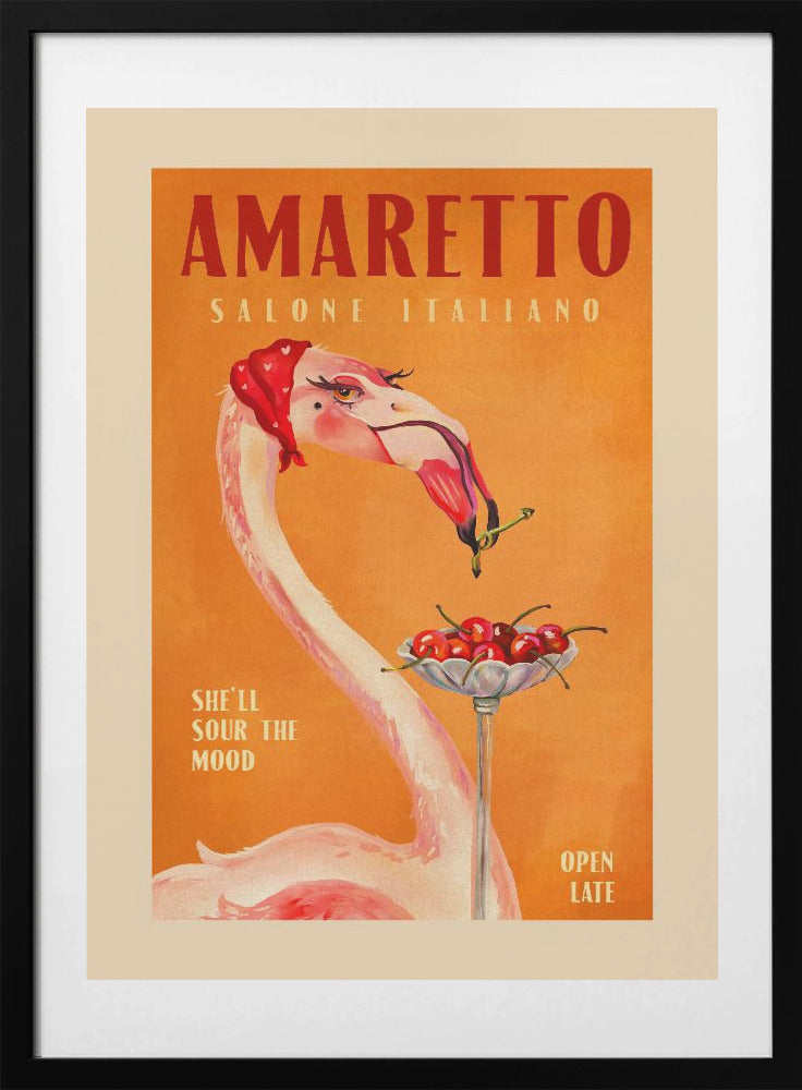 Flamingo Delight - Art Print by The Whiskey Ginger