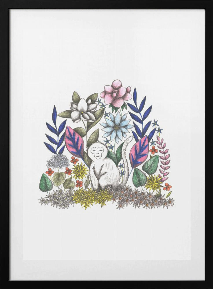 Jungle Bloom - Art Print by Cecilia Battaini