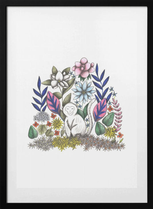 Jungle Bloom - Art Print by Cecilia Battaini