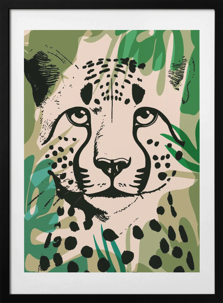 Jungle Gaze - Art Print by casa cartissi