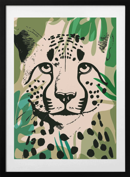 Jungle Gaze - Art Print by casa cartissi