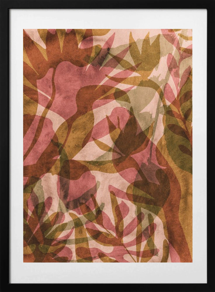 Tropical Camouflage - Art Print by casa cartissi