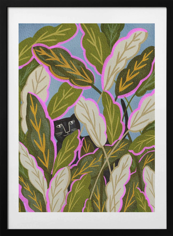 Black panther - Art Print by Nikita Jariwala