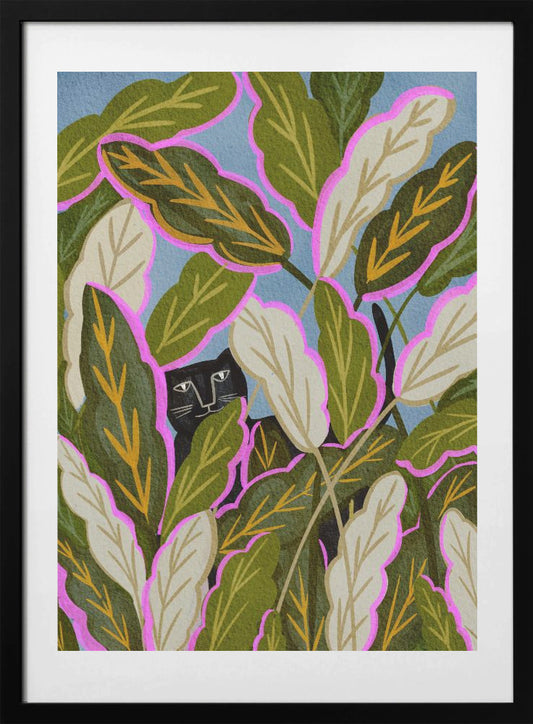 Black panther - Art Print by Nikita Jariwala