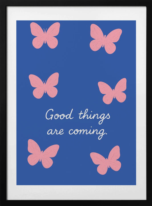 Butterfly Whispers - Art Print by Treechild