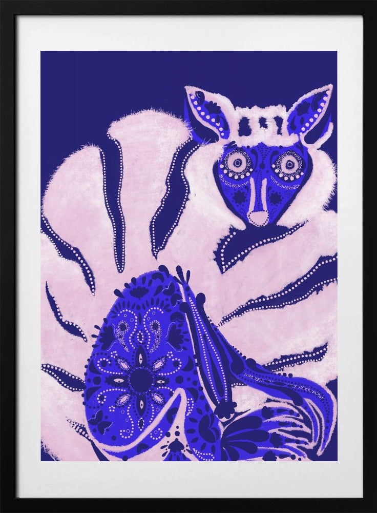 Sapphire ringtail - Art Print by Art by the Ocean