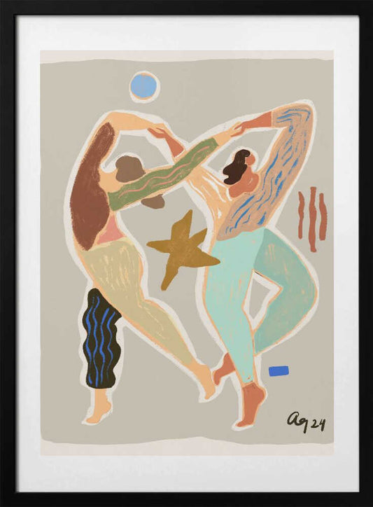 Infinity Dance - Art Print by Arty Guava