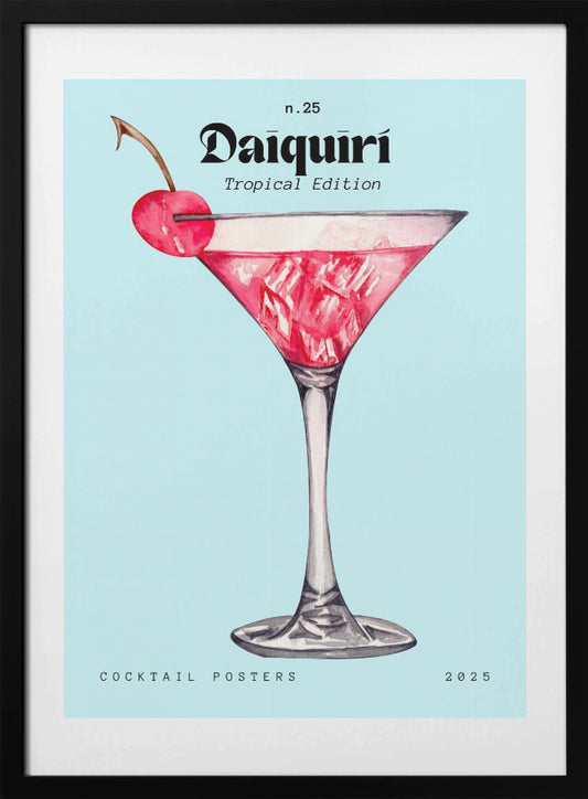 Cherry Daiquiri Bliss - Art Print by Elizabeth C