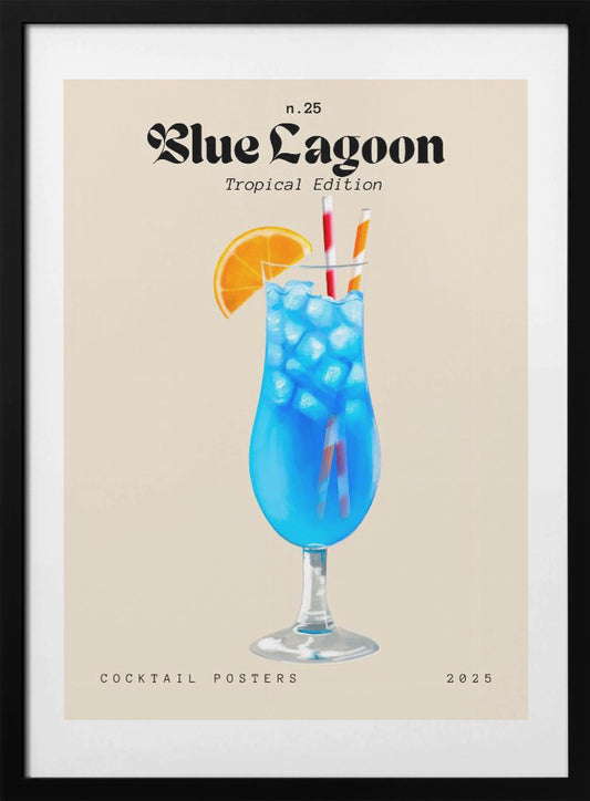 Blue Delight - Art Print by Elizabeth C