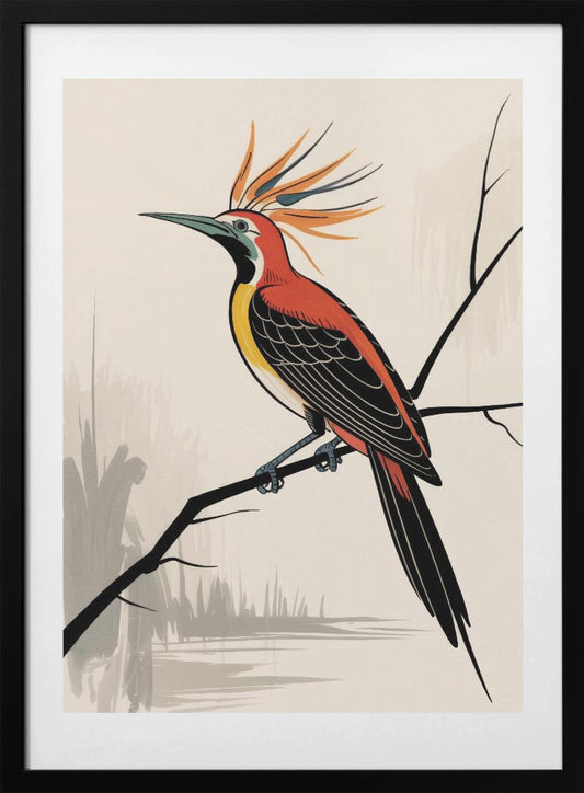 Bird of Paradise - Art Print by Andreas Magnusson