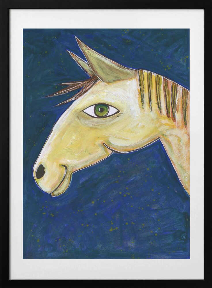 Dreaming of Horses - Art Print by Sharyn Bursic