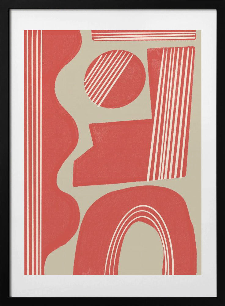 Geo Balance Object No.2 - Art Print by THE MIUUS STUDIO