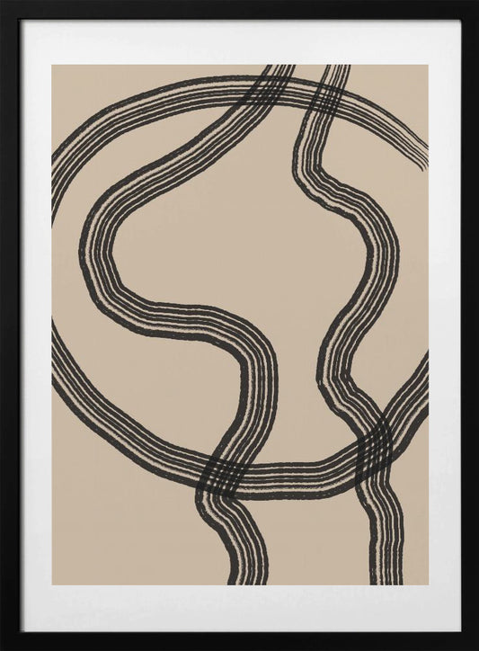 Minimal Line No.2 - Art Print by THE MIUUS STUDIO