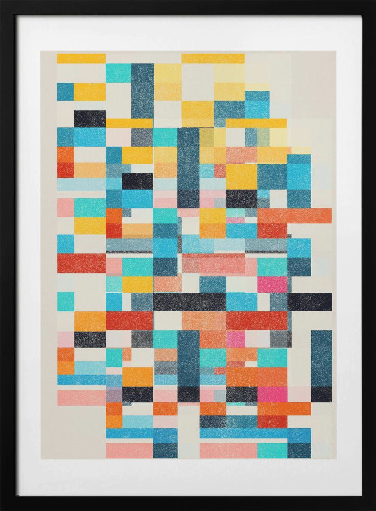 Colorful Pattern - Art Print by THE MIUUS STUDIO