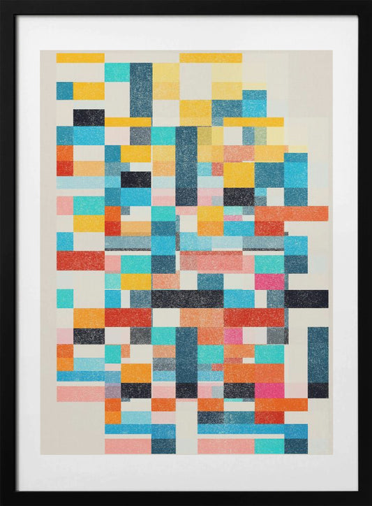 Colorful Pattern - Art Print by THE MIUUS STUDIO