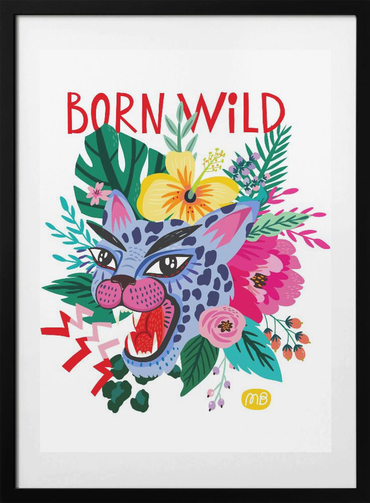 Wild Jungle Roar - Art Print by Marusha Belle