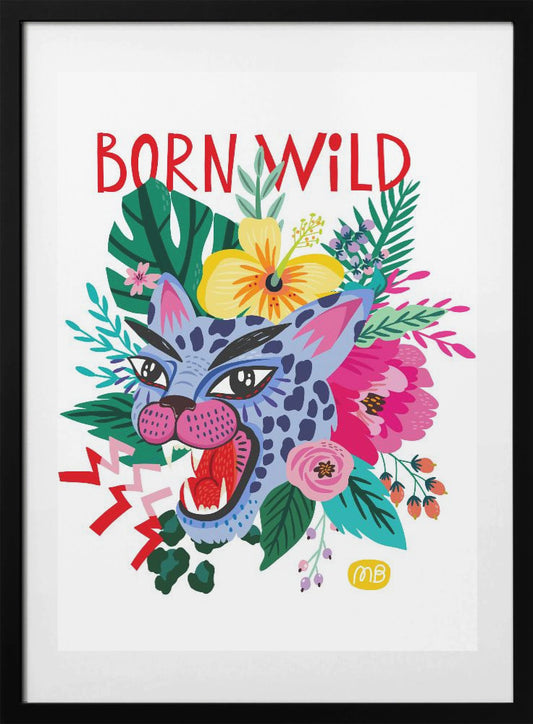 Wild Jungle Roar - Art Print by Marusha Belle