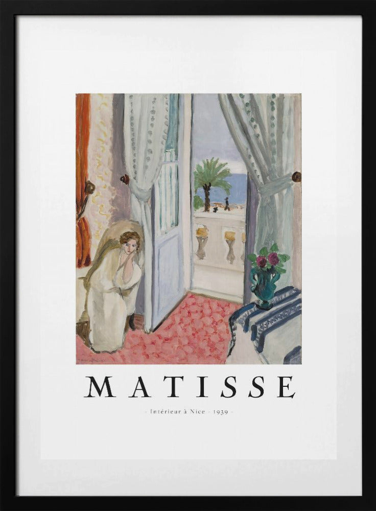 Intérieur à Nice - Art Print by Henri Matisse