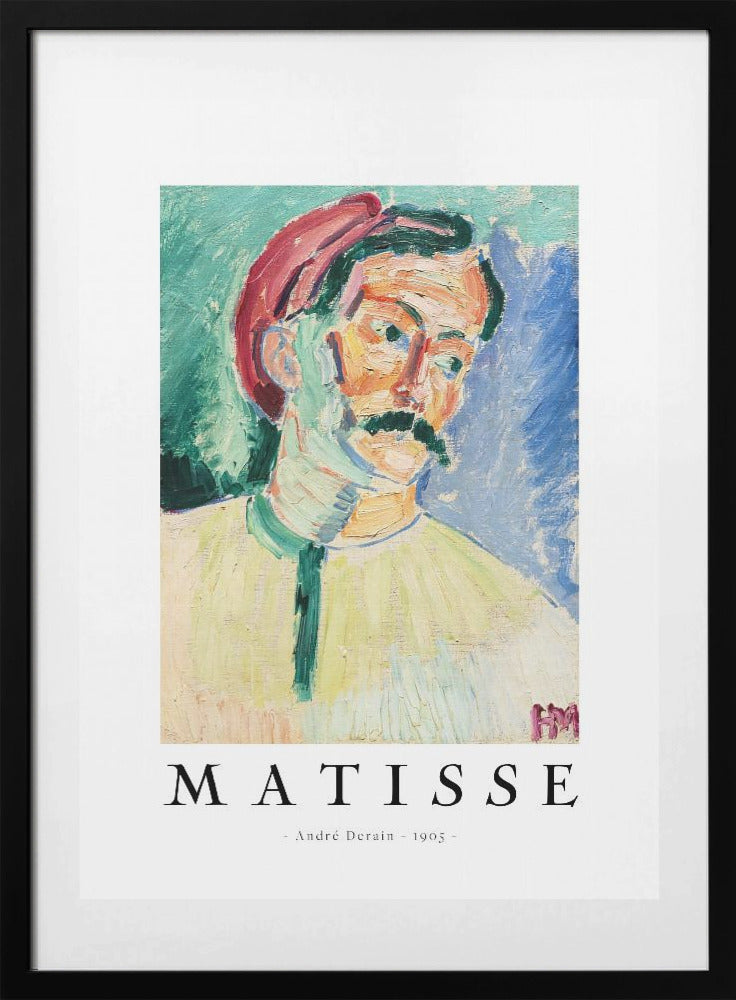 André Derain 1905 - Art Print by Henri Matisse