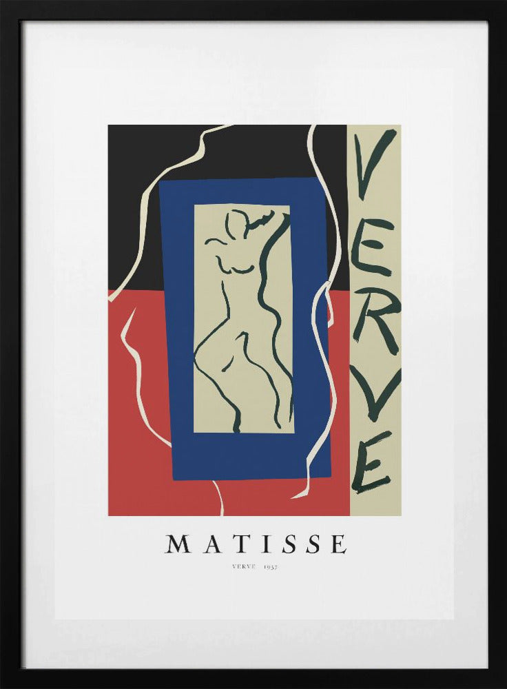 Verve 1937 Boarder - Art Print by Henri Matisse