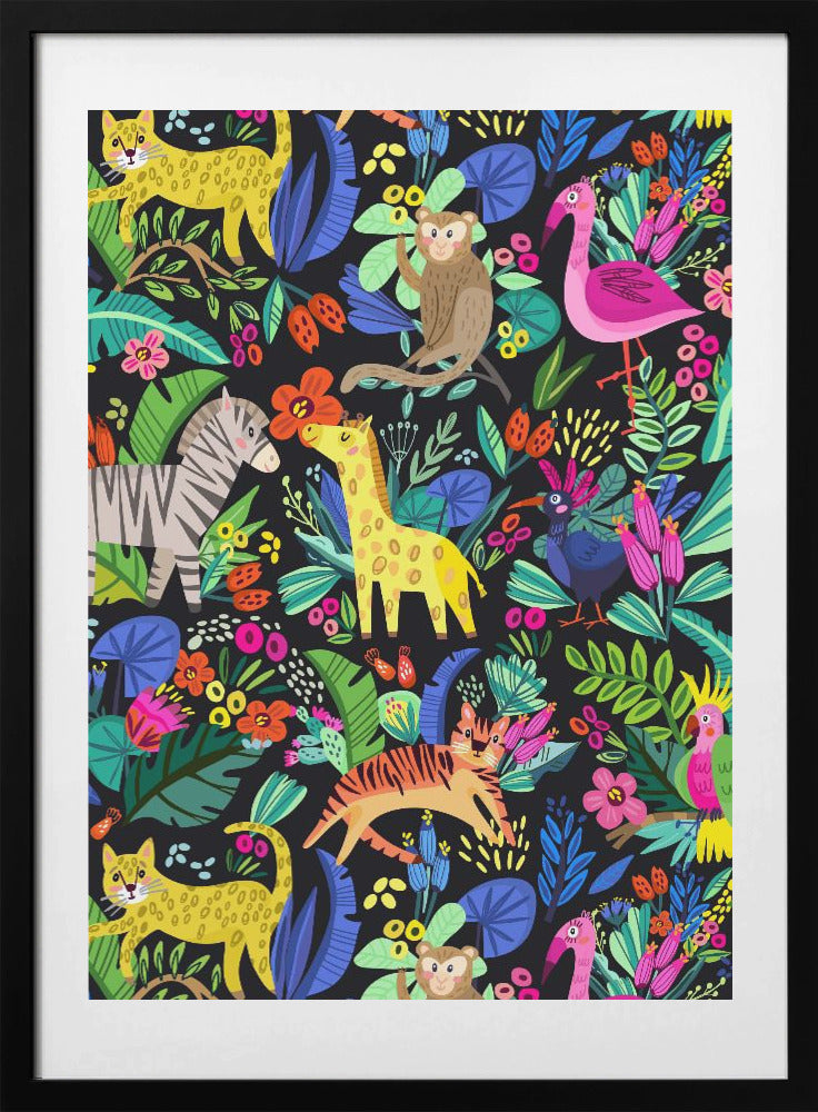 Jungle Harmony - Art Print by Marusha Belle