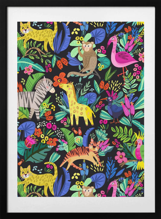 Jungle Harmony - Art Print by Marusha Belle
