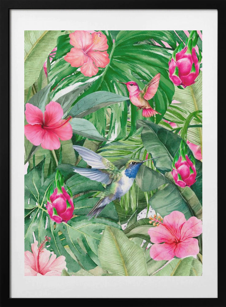 Tropical Symphony - Art Print by Elizabeth C