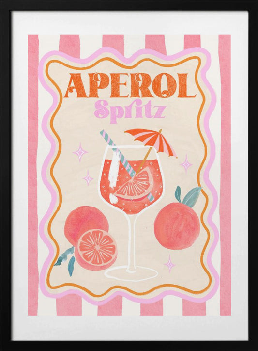 Aperol Spritz - Art Print by Katarzyna Gąsiorowska
