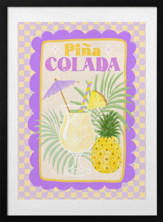 Pina Colada - Art Print by Katarzyna Gąsiorowska