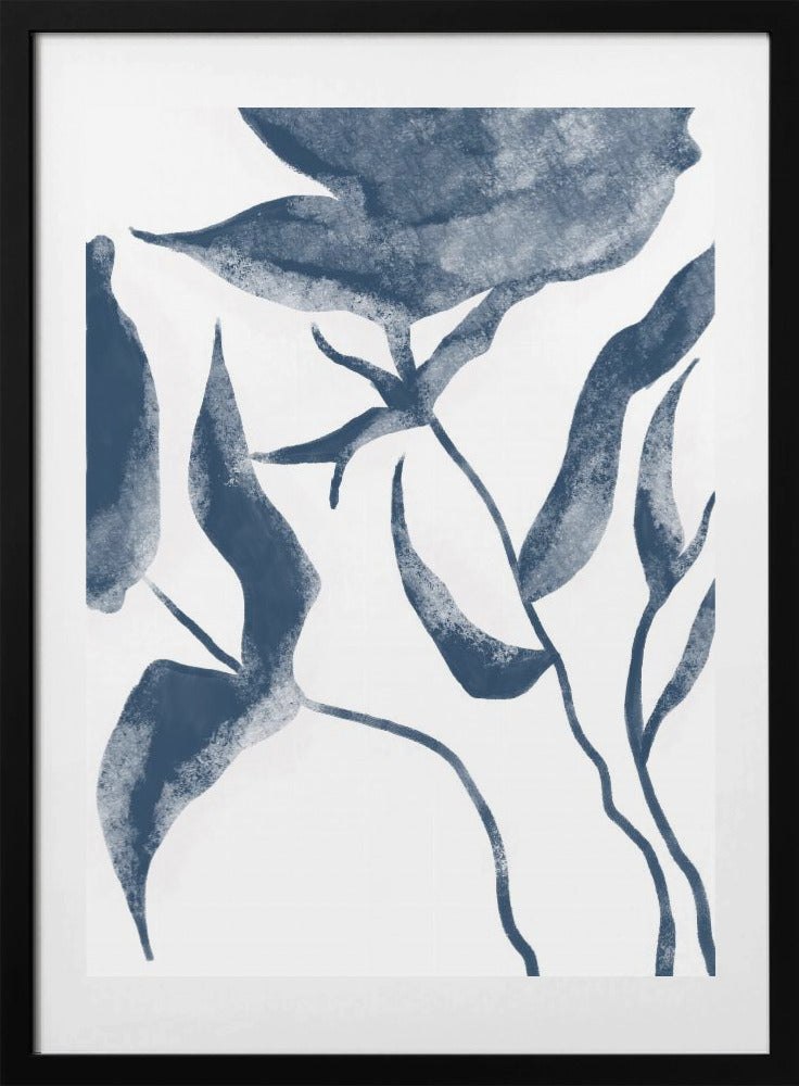 Blue Flowers - Art Print by THE MIUUS STUDIO